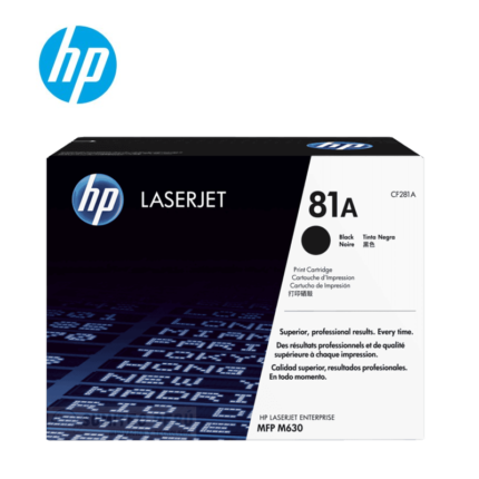 TONER HP CF281A 81A NEGRO