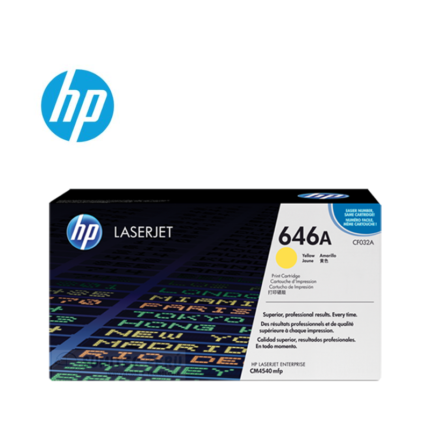 TONER HP CF032A 646A YELLOW