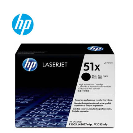 TONER HP Q7551X 51X NEGRO