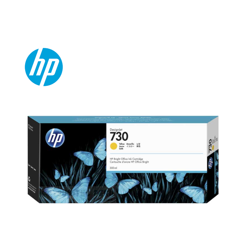 P2V70A TINTA HP P2V70A (730) DESIGNJET CAPACIDAD DE 300ML COLOR YELLOW