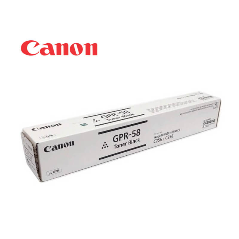 GPR-58K TONER CANON GPR-58 NEGRO RENDIMIENTO 23.000 PAGINAS