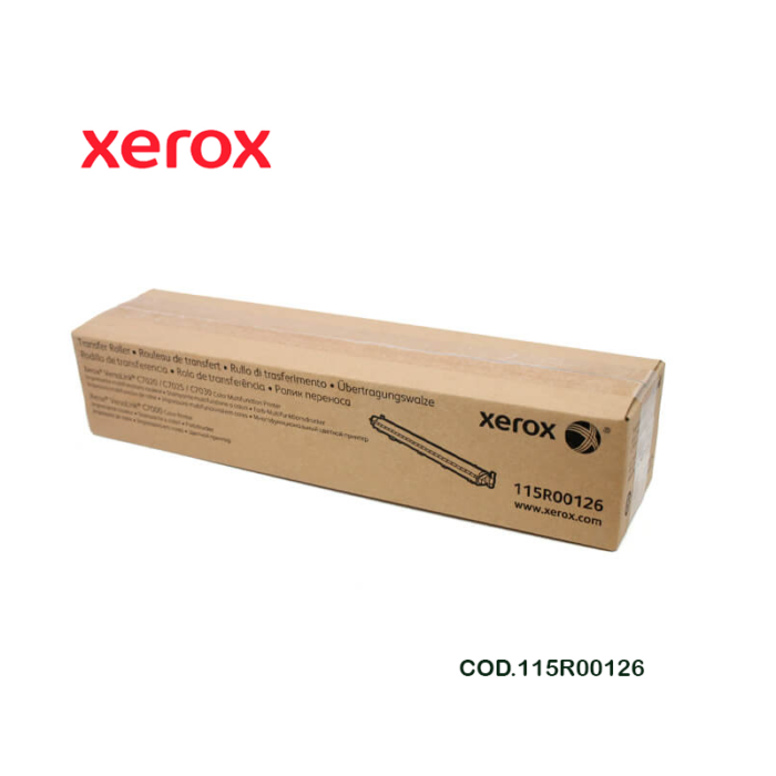 Rodillo de transferencia Xerox 115R00126 Negro 200,000 Paginas