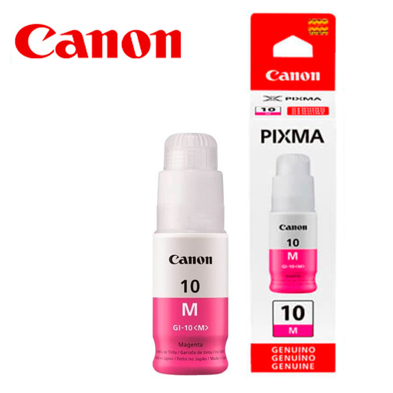 Botella de Tinta Canon GI-10 Magenta