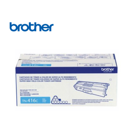 TONER BROTHER TN416C CYAN (MFCL8900CDW) 6,500 PAG.