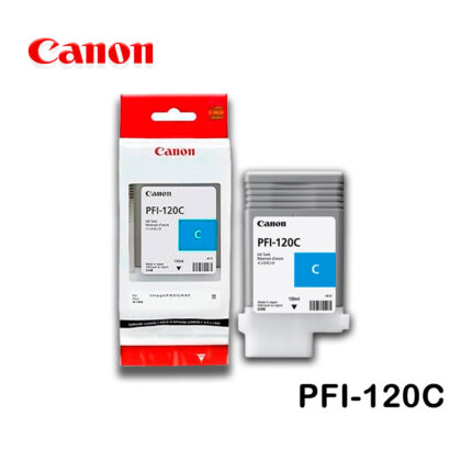 Tinta Canon PFI-120C Cyan ImagePrograf  TM-200 / TM-205 / TM-300 / TM-305