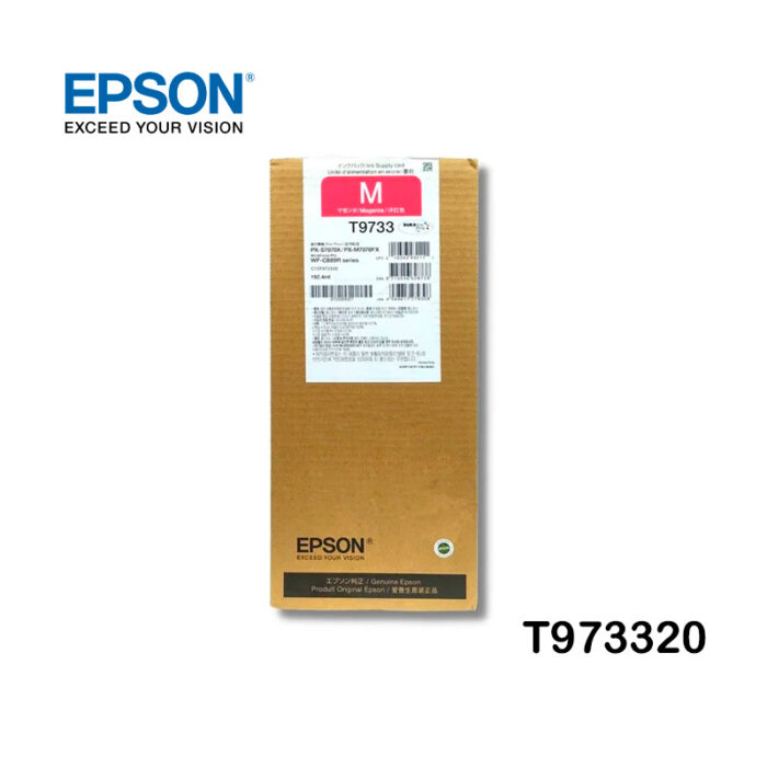 Tinta Epson T973320 original T9733 Magenta WorkForce Pro WF-C869R
