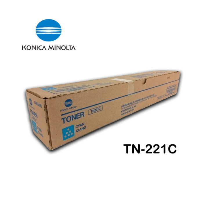 Toner Konica Minolta TN-210C Cyan Original - 12000 Pages - TN210C