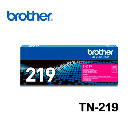 Toner Brother TN-219 Magenta Original Rendimiento 1200 pag.