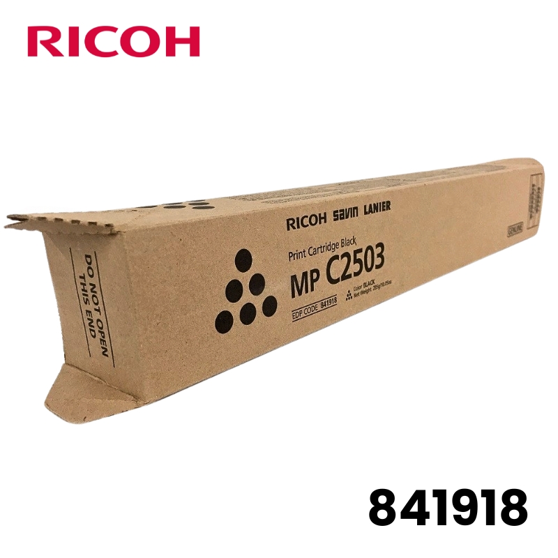 Toner Ricoh 841918 Toner Ricoh 841918 Negro MP C2503 Original