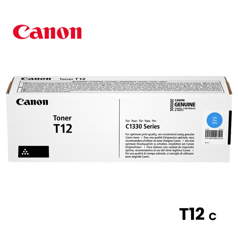 T12 C Toner Canon T12 c. Cyan Series C1330 (5097C006)