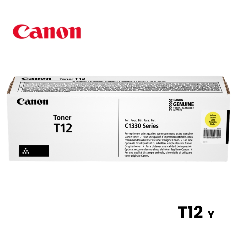 T12 Y Toner Canon T12 y. Yellow Series C1330 (5095C006)